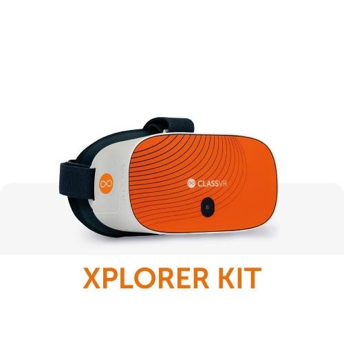 ClassVR XPLORER KIT :32 visori Xplorer + Licenza 3 anni Eduverse+( EduverseAICareerHub STEAM3D WildWorld)--RICHIEDERE BID --