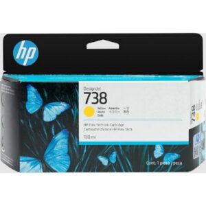 HP 498N7A 738 INK GIALLO 130ML