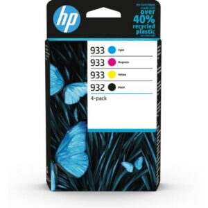 HP 6ZC71AE 932 BK - 933 CMY INK 4PACK