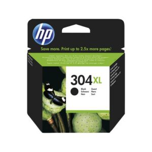 INK HP N9K08AE N.304XL NERO x Deskjet 2620 3720 3730 5030 2630 3762