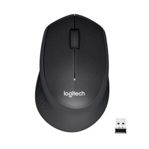 MOUSE LOGITECH "Wireless Mouse M330 "SILENT PLUS USB 1000 dpi 3 PULSANTI 2.4 GHz NERO 910-004909