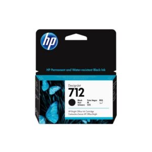 INK HP 3ED70A N.712 38ml Nero