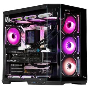 CASE ITEK TOWER "DARK CAVE AKU" GAMING  2*USB3,USB-C, 4*12cm fan ARGB, Temp Glass Side & Front Panel, ITGCADCAKB