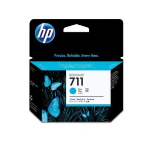 INK HP CZ136A N.711 Ciano 3x29ML x DesignJet T100 T120 T120 ePrinter T125 T130 T520 T520 ePrinter T525 T530