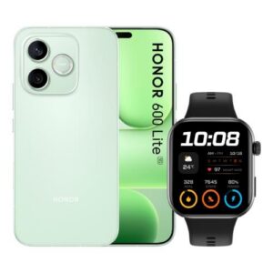 SMARTPHONE HONOR 600 LITE 5G 8/256GB DISPLAY OLED 6,6" GREEN + SMARTWATCH W2I - 0166440311 NO ALIMENTATORE