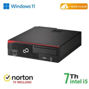 PC FUJITSU RINOVO REFURBISHED Esprimo D757-957 RN54622311 SFF i7-7X00 8GB SSD 256GB NO DVD W11P CLOUD 20GB + NORTON