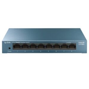 SWITCH TP-LINK LS108G 8P LAN GIGABIT SWITCH 10/100/1000Mbps RJ45 CASE METALLICO