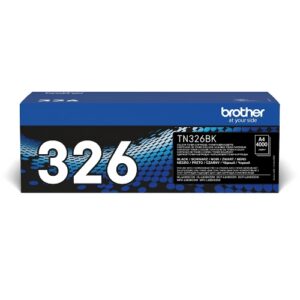 TONER BROTHER TN326BK Nero 4000PP x HL-L8250CDN DCP-L8400CDN MFC-L8650CDW HL-L8350CDW DCP-L8450CDW MFC-L8850CDW