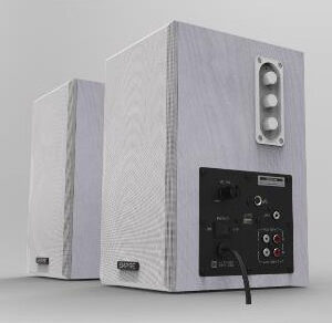 Casse EMPIRE WB-100MIC-W 100 Watt, Ingresso MIC e Porta USB per la ricarica - Colore Bianco
