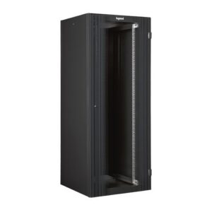 ARMADIO RACK DA PAVIMENTO LEGRAND 42U 2026X800X800 PORTA IN VETRO  2 MONTANTI ANTERIORI RAL 7016