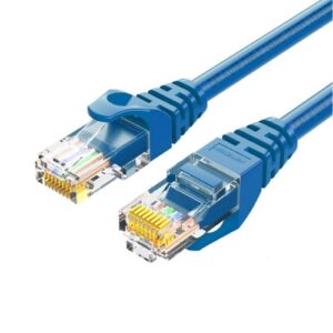 Cavo LAN Hikvision PATCH CORD CAT 6 24AWG, CU,GUAINA PVC,30U blue, 2m