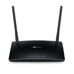 ROUTER TP-LINK TL-MR6400 300Mbps Wireless N 4G LTE modem, 3P LAN+1P WAN, 2ant interne WiFi, 2ant staccabili LTE