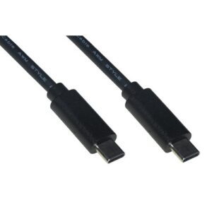 CAVO LINK USB-C 3.1 TO USB-C, M/M, 1MT, (GEN 2) 10GBPS, NERO, LKCC21