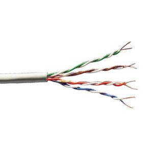 CAVO RETE SOLIDO DIGITUS NON SCHERMATO UTP CAT. 5E IN RAME MATASSA MT. 305 CLASSE CPR: Eca