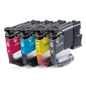 INK BROTHER KIT 4 CARTUCCE LC-521VAL 500PP x DCPJ1260W DCPJ1310DW DCPJ1360DW DCPJ1460DW