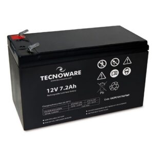 BATTERIA TECNOWARE 12V 7.2Ah FASTON 6,3MM EACPE12V7A2TWP