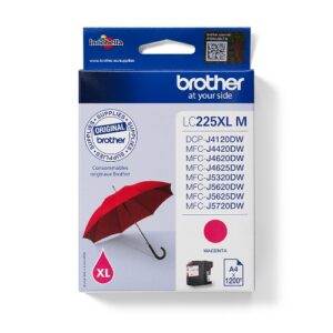 INK BROTHER LC-225XLM Magenta 1200PP X MFC-J5320DW MFC-J5620DW MFC-J5720DW MFC-J4620DW