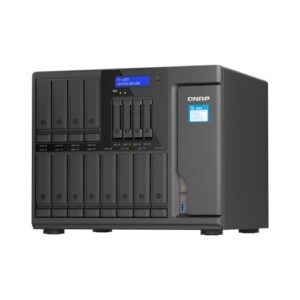 NAS TOWER QNAP TS-1655-8G 16HD 12x3,5"/2,5" + 4x2.5" + 2xM.2 PCIe 2PX2.5GBE 8GB RAM DDR4 4P USB HDMI Intel Atom C5125 8core 550W