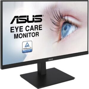 MONITOR ASUS LED 27" Wide VA27DQSB IPS 1920x1080 Full HD 5ms 250cd/m² 1000:1 (100.000.000:1) 2x2W MM PIVOT Reg.H VGA HDMI DP