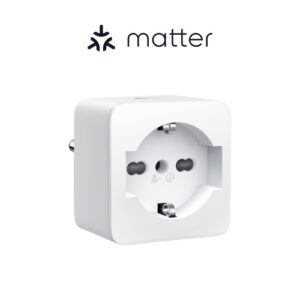 MINI PRESA TP-LINK SMART WI-FI TP15 con monitoraggio consumi, Certificata Matter, controllo vocale, da remoto, Programmazione