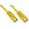 CAVO RETE CATEGORIA 6 NON SCHERMATO UTP COLORE GIALLO HALOGENFREE MT 1 SLIM LK6U010YS - immagine 3