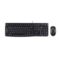 TASTIERA LOGITECH + MOUSE MK120 USB NERA - 3 TASTI Italian Layout 920-002543 - immagine 3