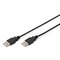 CAVO DIGITUS USB 2.0 A TO USB A, M-M, 1.8MT, NERO, LP8911B - immagine 3