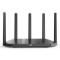 ROUTER HIKVISION AX1800M Dual-band WiFi 6 wireless router,5GHz: 1800Mbps + 2.4GHz 574Mbps, 3×1000 Mbps LAN ports,1×1000 Mbps WAN - immagine 3