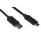 CAVO LINK USB 3.0 A TO USB-C, M/M, 1,80MT, NERO, LKC3018 - immagine 3