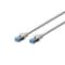 CAVO RETE DIGITUS SCHERMATO CAT. 5E FTP GRIGIO 3mt - immagine 3