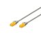 CAVO RETE UTP CAT. 6A NON SCHERMATO LSZH MT. 0,5 GRIGIO - immagine 3