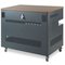 CARRELLO RICARICA 36 postazioni NB/TABLET - CRN36 attivabile a unico pulsante con spia luminosa, 98x60x86cm - immagine 3
