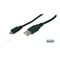 CAVO DIGITUS USB 2.0 A TO USB MICRO B, M-M, 1MT, SCHERMATO,NERO, AK112001 - immagine 3