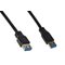 CAVO LINK USB 3.0 A TO USB A, M-F, 1,8MT, (PROLUNGA), NERO, LKCU3018 - immagine 3