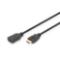 CAVO DIGITUS HDMI TO HDMI, M/F, 5MT, (PROLUNGA) - AK330201050S - immagine 3