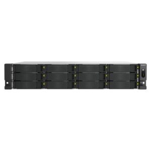 NAS RACK 2U QNAP TS-h1465U-RP-8G 12HD 2.5"/3.5" 2x E1.S o 2x M.2 PCIe RAM 8GB 2x 2.5GBE Intel 4Core 2x350W