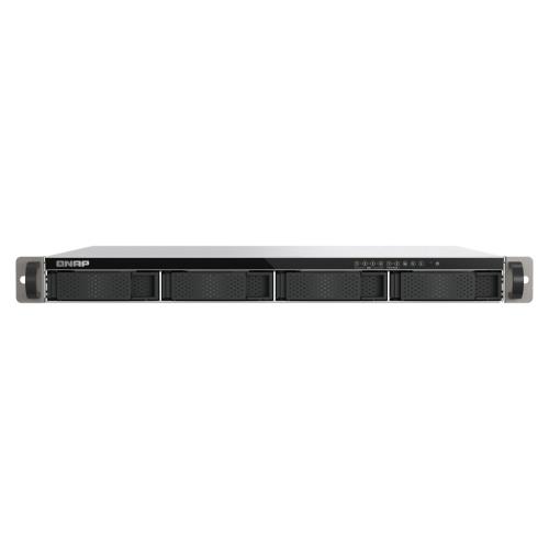 NAS RACK 1U QNAP TS-h665U-8G 4HD 2.5"/3.5" 2x E1.S o 2x M.2 PCIe RAM 8GB 2x 2.5GBE Intel 4Core 1x250W