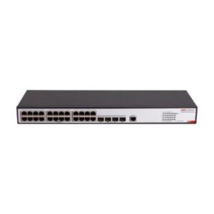 SWITCH HIKVISION L2, Smart managed, 24 × Gigabit RJ45 port,4×10G sfp+ port