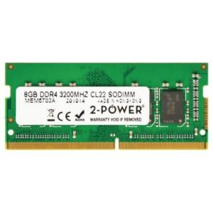 Lenovo DDR4 SODIMM memory module, 8GB capacity, 3200Mbps speed, 1.2V voltage, designed for enhanced system 5M31K03123