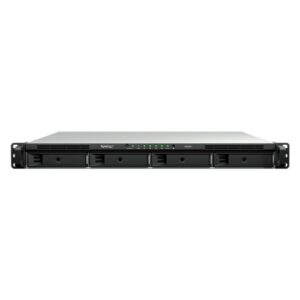 NAS RACK 1U SYNOLOGY RS826+ 4XHDD NOHDD 3.5''/2.5'' SATA 4P 1GBe 4GB RAM CPU 4C 2.2 GHz AMD Ryzen V1500B 1X150W