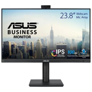 MONITOR ASUS LED 23.8" Wide BE249QFK IPS 1920x1080 5ms 250cd/mq 1.300:1 2x2W MM WEBCAM PIVOT Reg.H HDMI DP