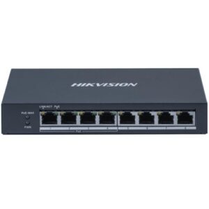 SWITCH HIKVISION 4 Gigabit POE ports, 4 Gigabit RJ45, 802.3af/at, PoE power budget 60w, SOHO - DS-3E0508P-O