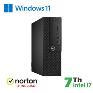 PC DELL RINOVO REFURBISHED Optiplex 3050-7050 RN44634311 SFF i7-7x00 16GB SSD512GB W11P CLOUD 20GB + NORTON