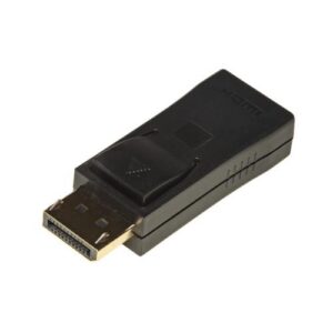 ADATTATORE LINK DISPLAYPORT 1.2 MASCHIO - HDMI® 1.4 FEMMINA CONTATTI DORATI 4K@30HZ, NERO, LKADAT211