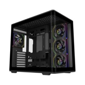 CASE COOLER MASTER M.TOWER CASE ELITE 600 - NO ALIM  FRONT/LATO TRASP. BK - E600-KGNN-S01