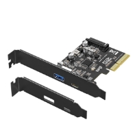 ATLANTIS SCHEDA PCI-EXP 4X USB-3.1 - 2 PORTE - 1XUSB-A E 1XUSB-C - LOW PROFILE - 10GBIT - A07-P1A1C-10G - immagine 2