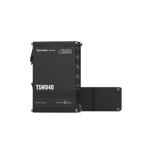 Unmanaged switch industriale, 8xRJ45 10/100 PoE - NO ALIMENTATORE
