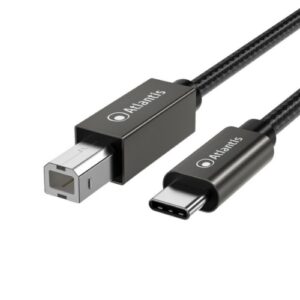 CAVO ATLANTIS USB2.0 B TO C M/M 1.8M - PER STAMPANTE/TOUCH/MIDI - P019-UB2-BCMM-2