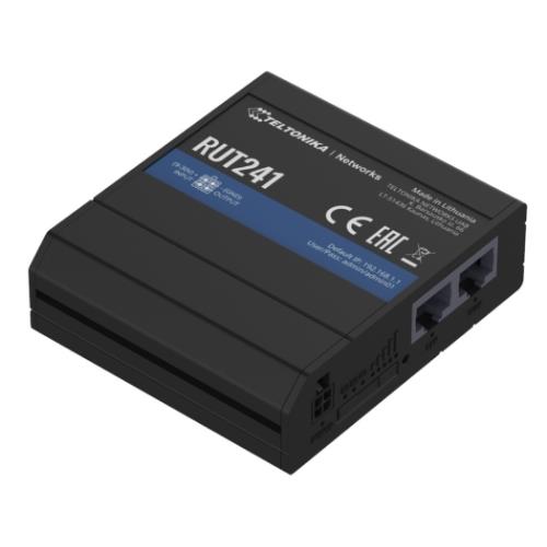 4G LTE Cat4, WiFi, 2xRJ45 10/100, Dual SIM/eSIM, WAN failover e RMS per IoT e M2M