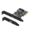 ATLANTIS SCHEDA PCI-EXP 4X USB-3.1 - 2 PORTE - 1XUSB-A E 1XUSB-C - LOW PROFILE - 10GBIT - A07-P1A1C-10G - immagine 3